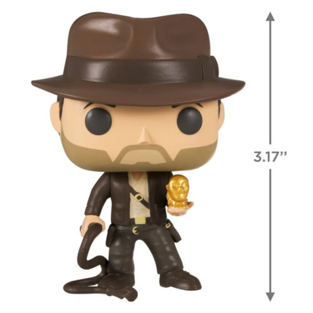 Hallmark Indiana Jones Ornament Funko Style Harrison Ford Raiders NWT 2022